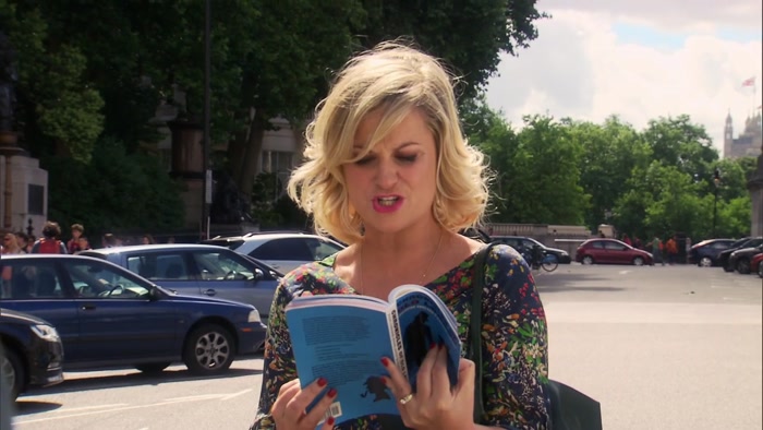 AND--OH, THE BRIDGET JONES BUS TOUR STARTS AT 2:30 ALSO. 