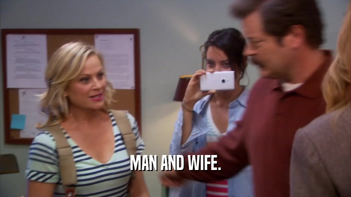 MAN AND WIFE.  