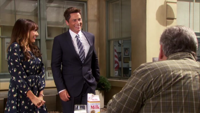 YEAH, RON ASKED ME TO COME IN WHILE HE'S AWAY. 