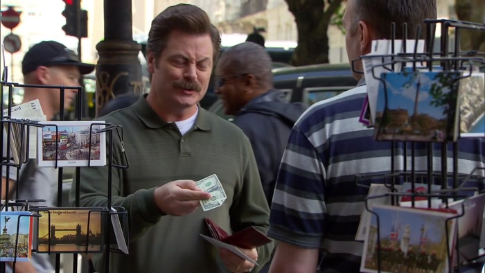 OF COURSE YOU DO. THAT'S THE MOST WONDERFUL PIECE OF PAPER IN THE WORLD. 