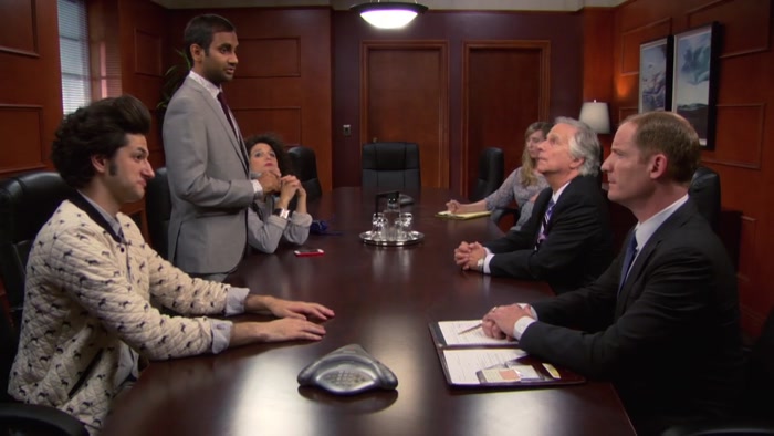 ADDRESSING A GROUP OF PEOPLE IN A BUSINESS MEETING. IT'S REALLY A DREAM COME TRUE. 