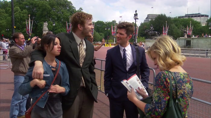 NO, THAT'S BUCKINGHAM PALACE.  