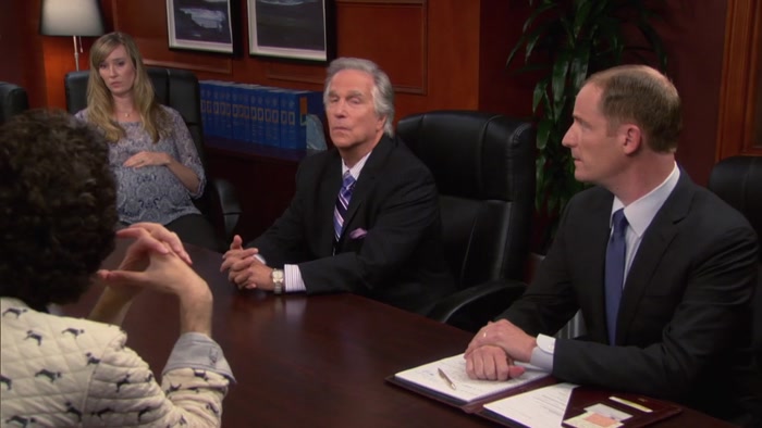 ADDRESSING A GROUP OF PEOPLE IN A BUSINESS MEETING. IT'S REALLY A DREAM COME TRUE. 