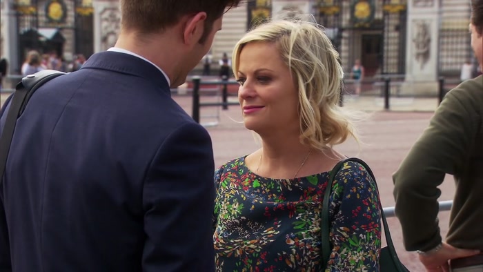 LESLIE, YOU'RE IN LONDON.  