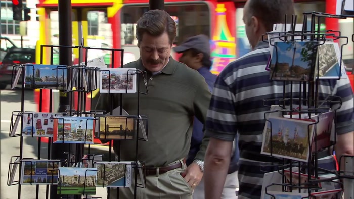 - CAN I HELP YOU, SIR? - YES. 