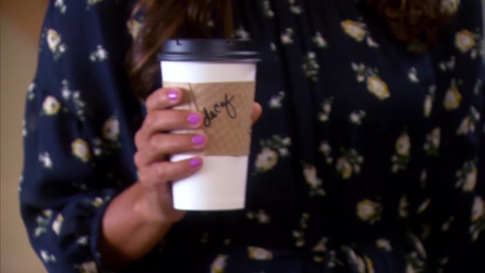 YOU'RE DRINKING DECAF COFFEE, WHICH YOU USUALLY ONLY DO IN THE AFTERNOON, 