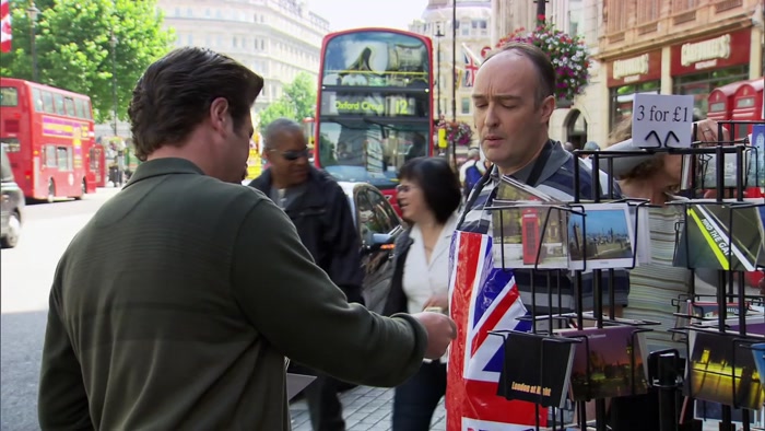 WE DON'T ACCEPT AMERICAN CURRENCY, SIR. 