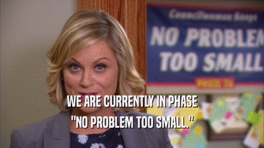 WE ARE CURRENTLY IN PHASE 
