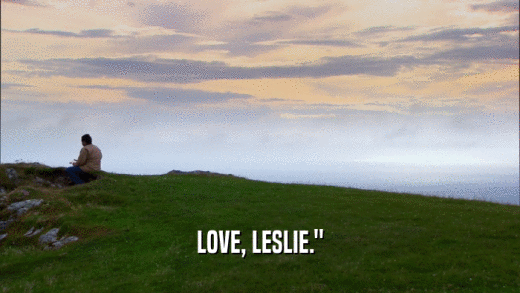 LOVE, LESLIE.
