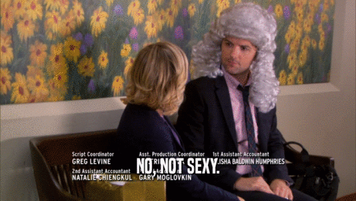 NO, NOT SEXY.  