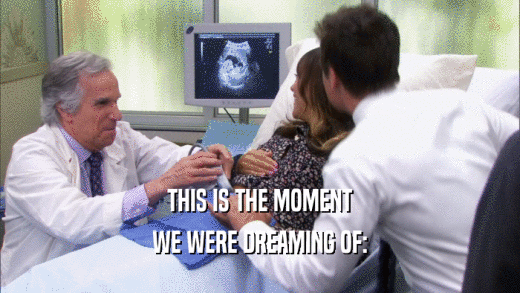 THIS IS THE MOMENT WE WERE DREAMING OF: 