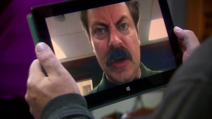 ERASE ALL PICTURES OF RON!  