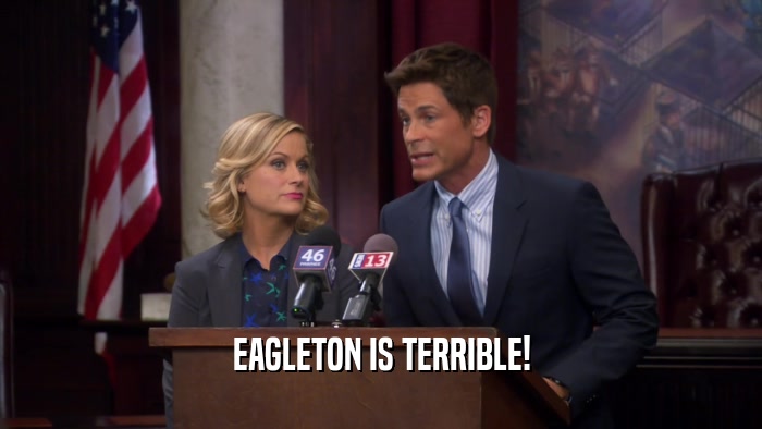 EAGLETON IS TERRIBLE!  