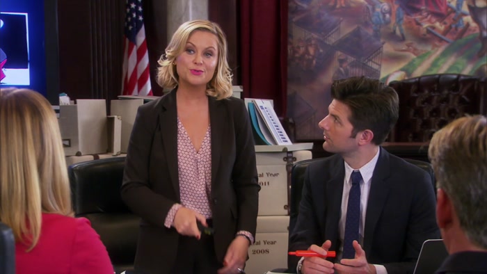 AND YOU NEED TO RELEASE A STATEMENT THAT SAYS THAT PAWNEE RULES AND EAGLETON DROOLS. 