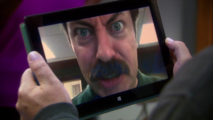 ERASE ALL PICTURES OF RON!  