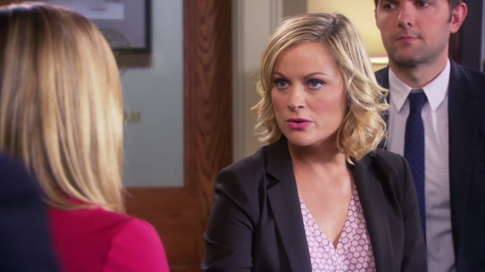 - WE'RE IN A LOT OF TROUBLE, LESLIE. - I DON'T NEED ANY LIP FROM YOU, OKAY? 