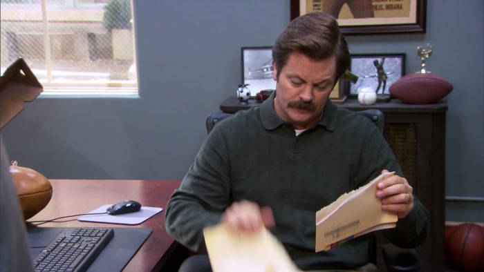 - ANYTHING I'M MISSING? - GREAT NEWS, RON. 