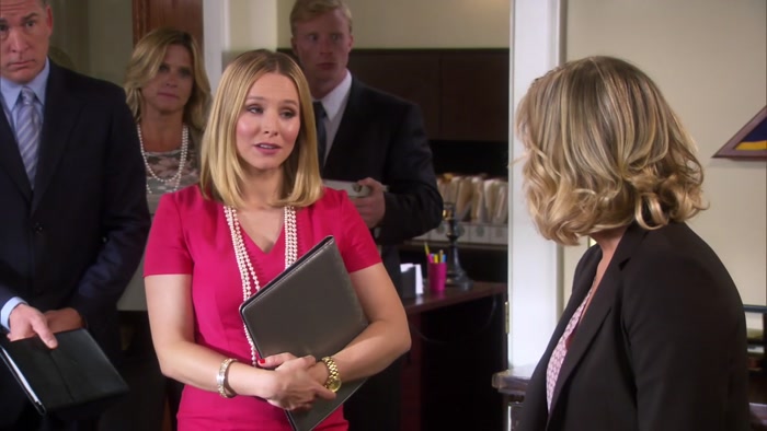 - WE'RE IN A LOT OF TROUBLE, LESLIE. - I DON'T NEED ANY LIP FROM YOU, OKAY? 