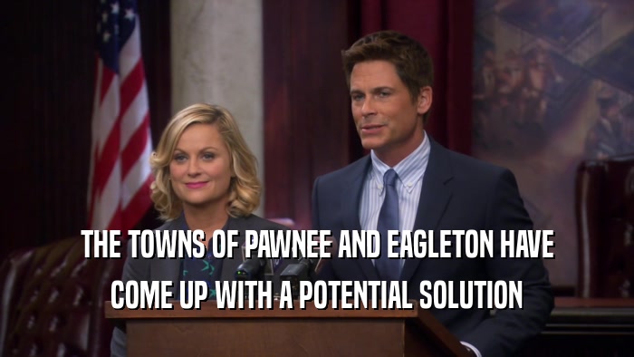 THE TOWNS OF PAWNEE AND EAGLETON HAVE COME UP WITH A POTENTIAL SOLUTION 