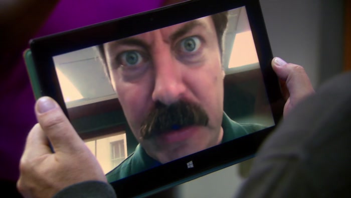 ERASE ALL PICTURES OF RON!  