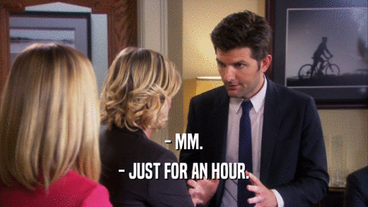 - MM. - JUST FOR AN HOUR. 