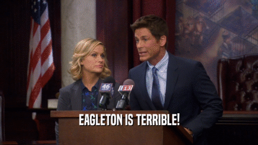EAGLETON IS TERRIBLE!  
