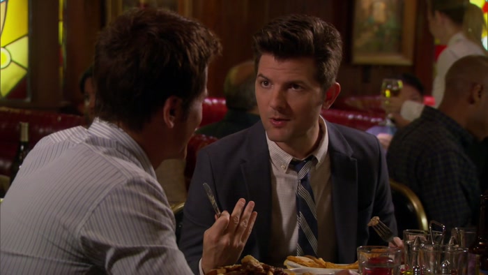 YEAH, YOU'D EXERCISE. I'D RE-WATCH TWIN PEAKS, 