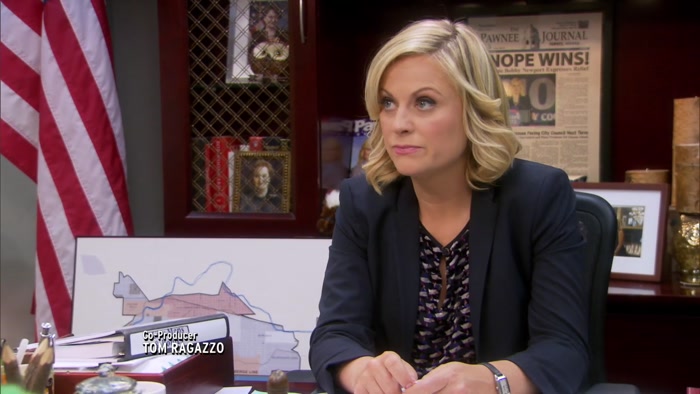 - WELL... - HEY, LESLIE. 