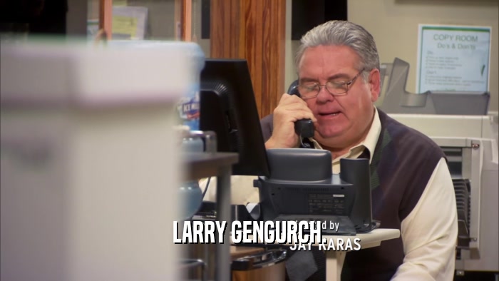 LARRY GENGURCH.  