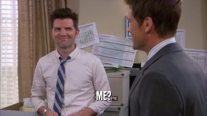 ME?  