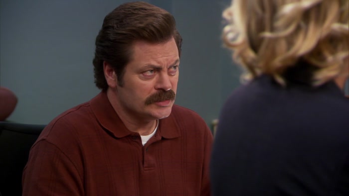 LESLIE, REMOVE THIS MAN BEFORE I COMMIT AN ACT OF VIOLENCE AGAINST HIM. 