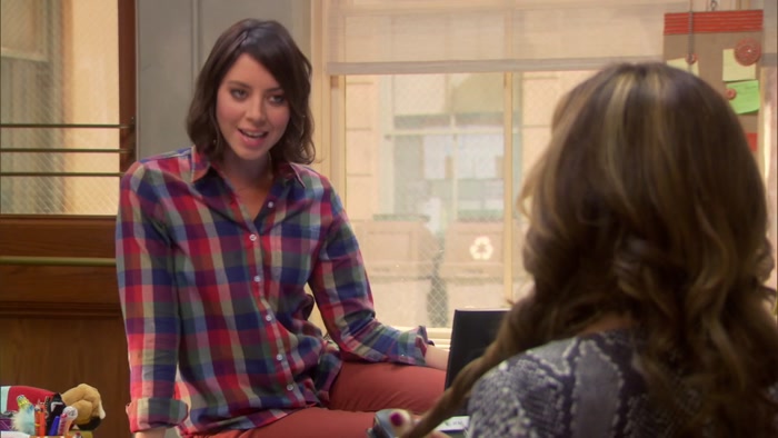 WELL, NICE TO MEET YOU. MY NAME'S APRIL, 