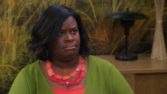 OKEY-DOKEY, LESLIE. YOU'RE MAD AT ME. 