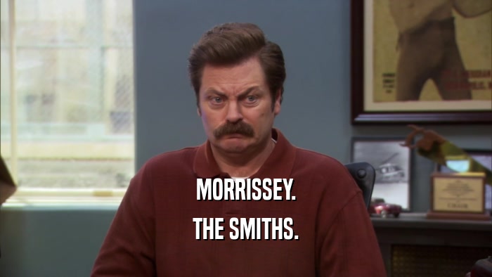 MORRISSEY. THE SMITHS. 