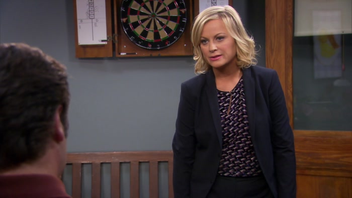 ANN IS THINKING ABOUT LEAVING PAWNEE. 
