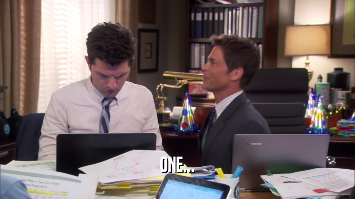 ONE...  