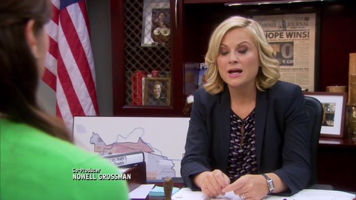 HEY. UH, YOU ARE EXCUSED, FAKE ANN. 