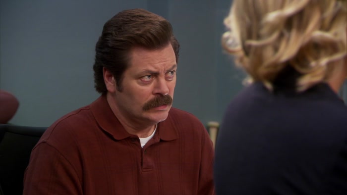 LESLIE, REMOVE THIS MAN BEFORE I COMMIT AN ACT OF VIOLENCE AGAINST HIM. 