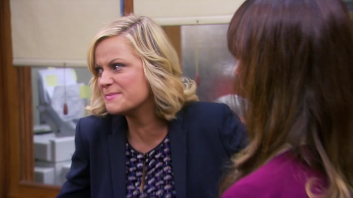 - OKAY, WE NEED TO TALK. - I'M SORRY, ANN. 