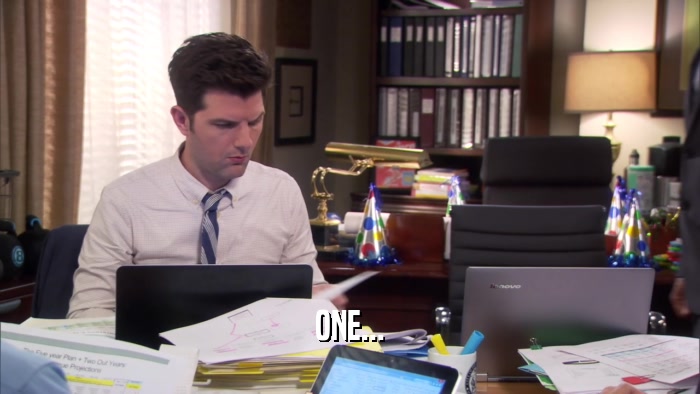 ONE...  