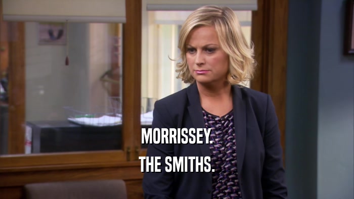 MORRISSEY. THE SMITHS. 