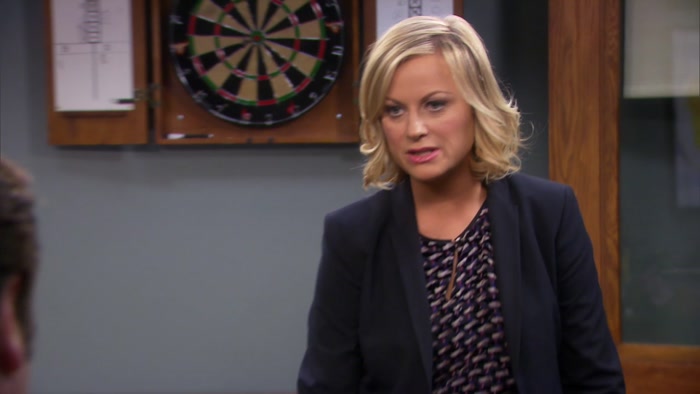 ANN IS THINKING ABOUT LEAVING PAWNEE. 