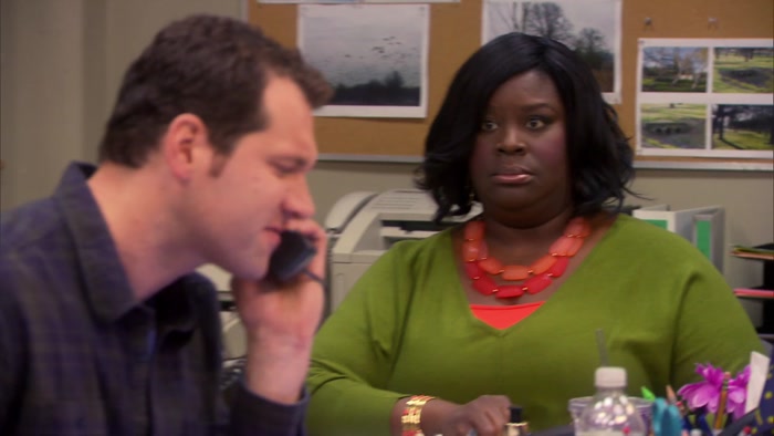 AND I WANT YOU TO APOLOGIZE TO MY BEST FRIEND DONNA! 