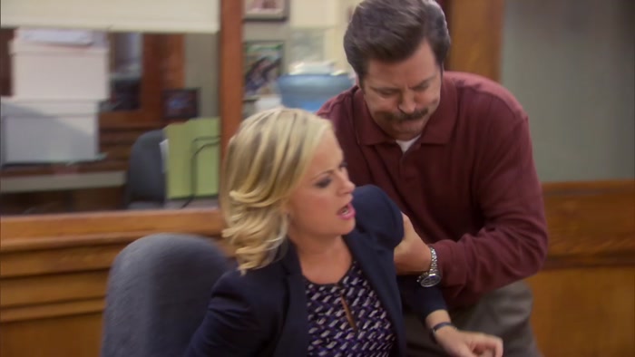 EXCUSE ME, RON, I AM TALKING TO MY BEST FRIENDS. 