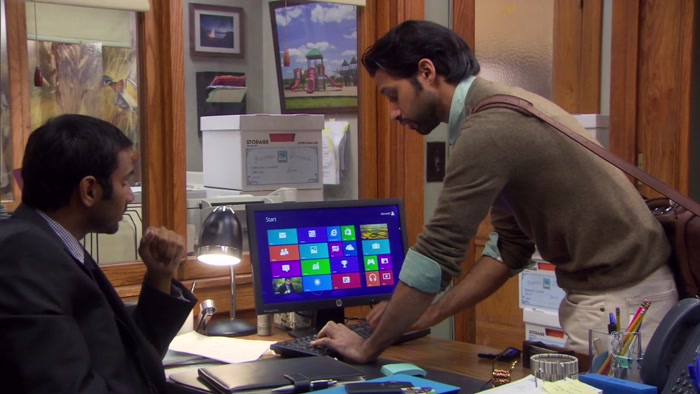I'M HERE TO INSTALL IT.  