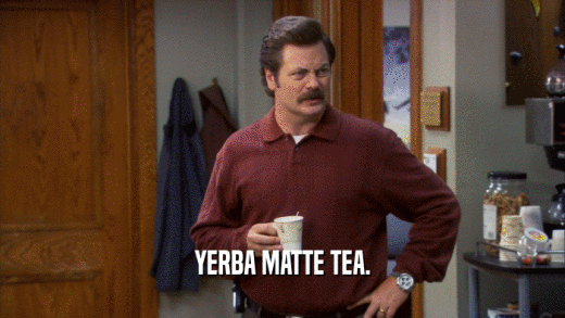 YERBA MATTE TEA.  