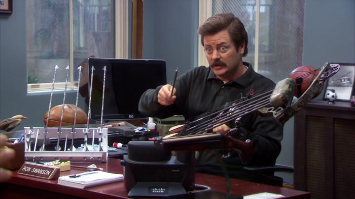 THAT FOLDER, IN MY HANDS, IS FAR DEADLIER THAN THIS BOW IN YOURS. 