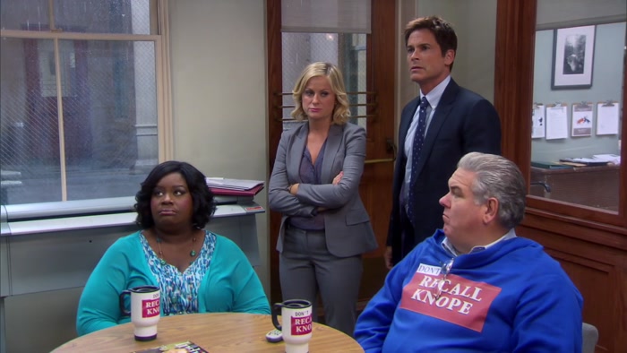 THIS IS HOW LESLIE KNOPE RUNS HER PARKS DEPARTMENT? 