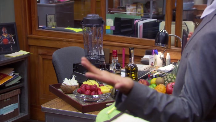 SOMEONE LEFT OUT A BLENDER, FRESH FRUITS, AND RUM? 