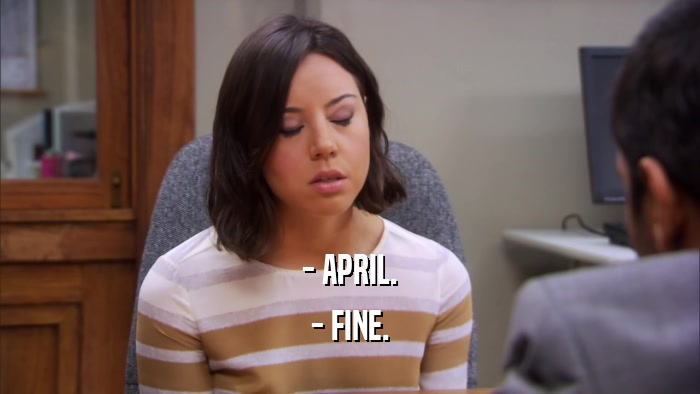 - APRIL. - FINE. 